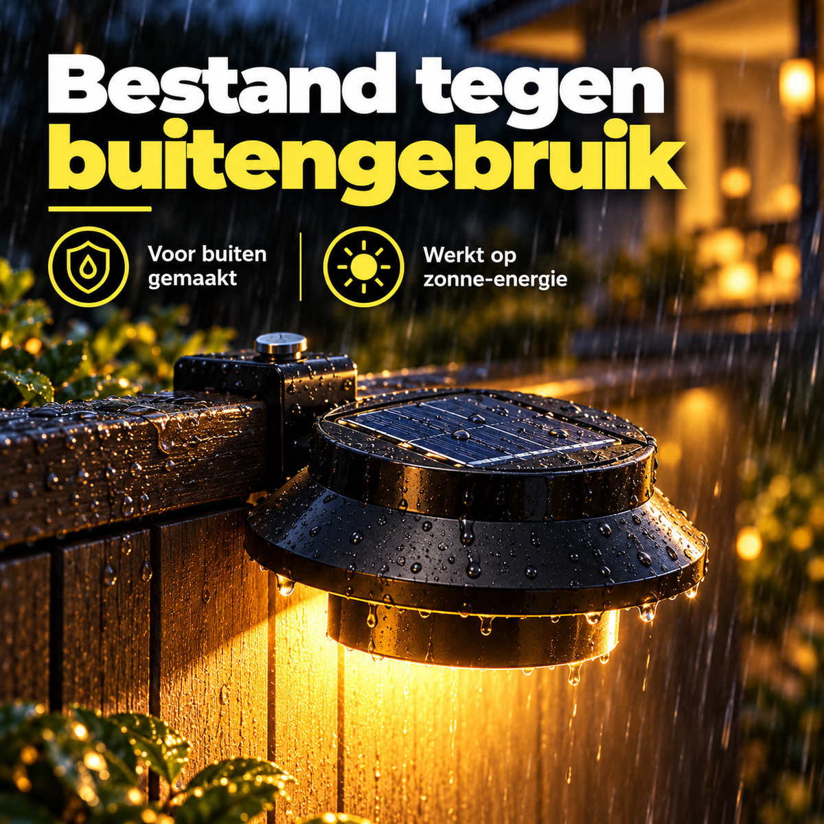 SolarGlow™ | Verlicht uw tuin zonder kabels, stopcontact of stroomkosten | 1+1 gratis