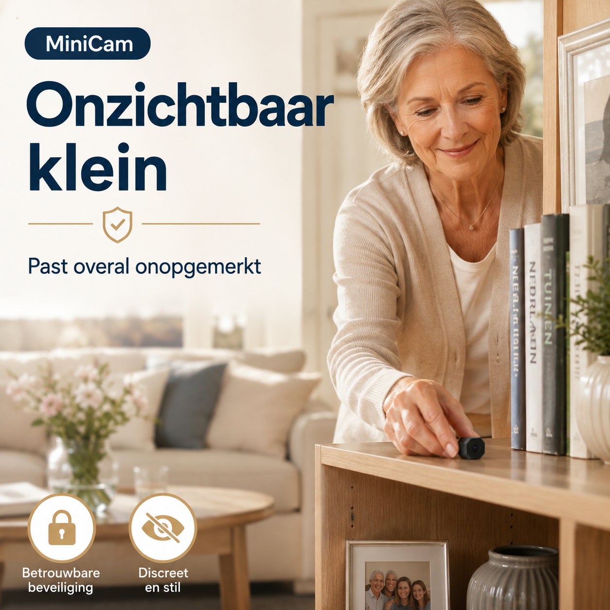 MiniCam™ – Houdt Dag En Nacht Uw Woning En Spullen In De Gaten