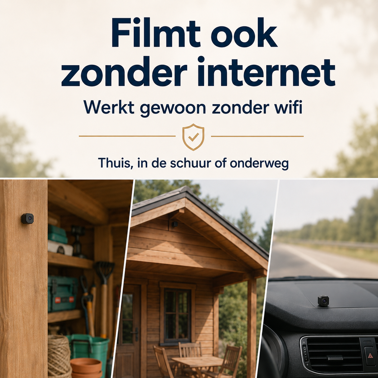 MiniCam™ – Houdt Dag En Nacht Uw Woning En Spullen In De Gaten