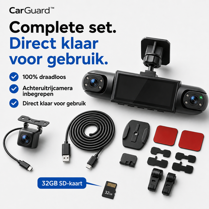 CarGuard™ – Dag en nacht bescherming zonder apps, Wi-Fi of stroom