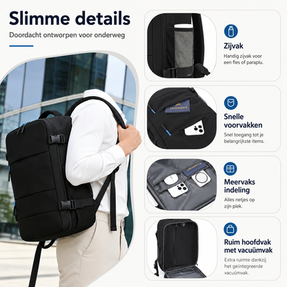 VacuPack™ Pro | Bespaar Op Ruimbagage – Compact Reizen Zonder Inpakstress