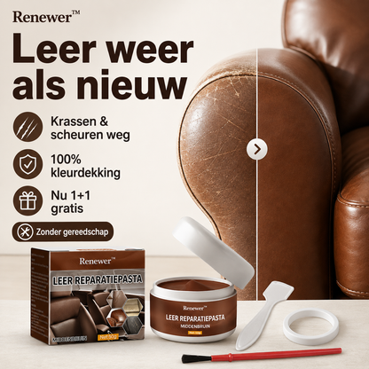 Renewer™ – De snelle oplossing voor beschadigd leer | 1+1 gratis