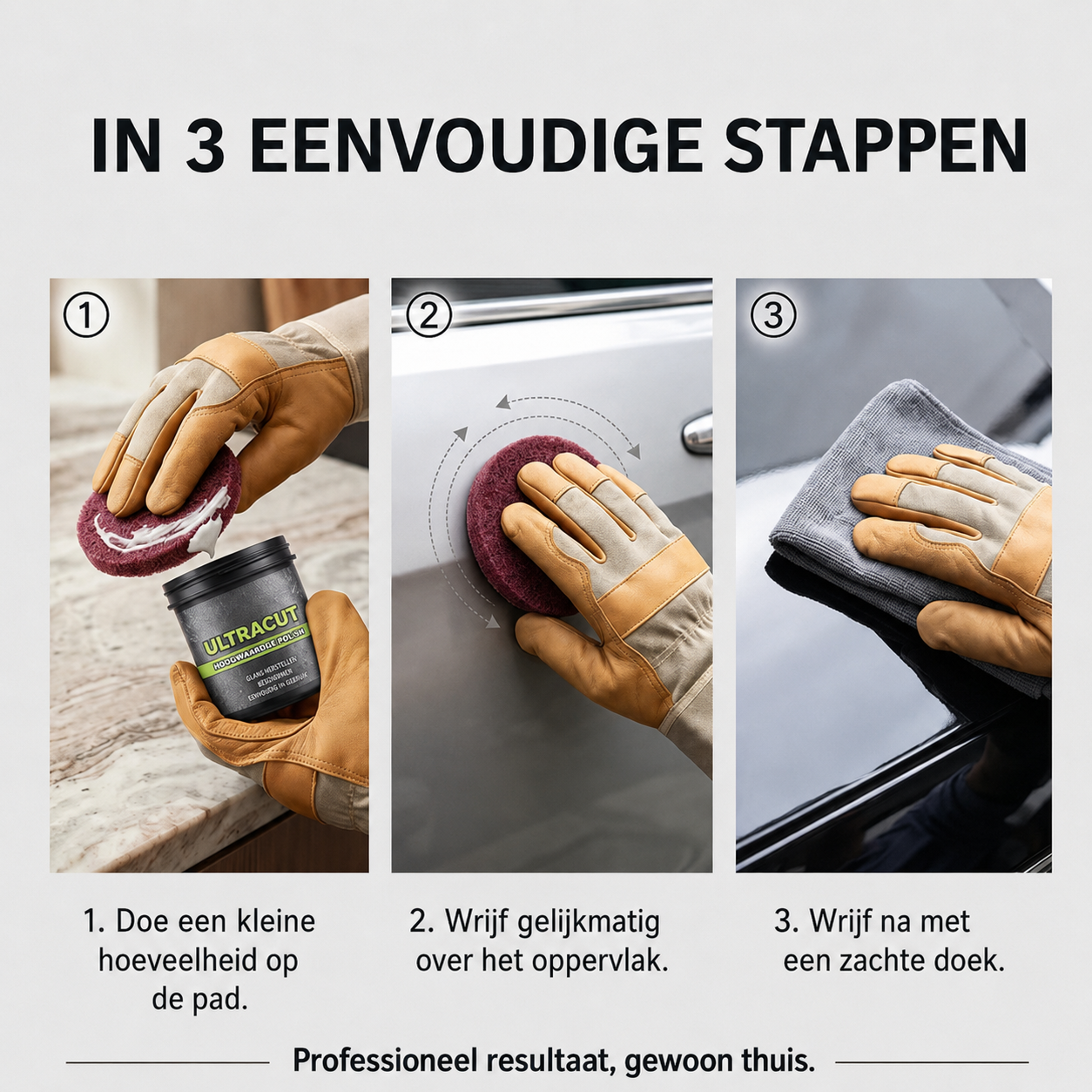 GlossRestore™ | Verwijdert krassen en doffe plekken direct  | 1+1 gratis