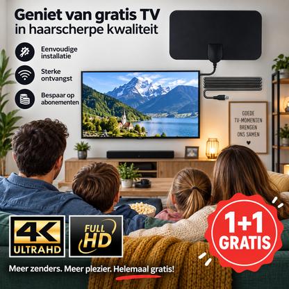TVDirect™ | Kijk gratis tv zonder maandelijkse abonnementskosten | 1+1 gratis
