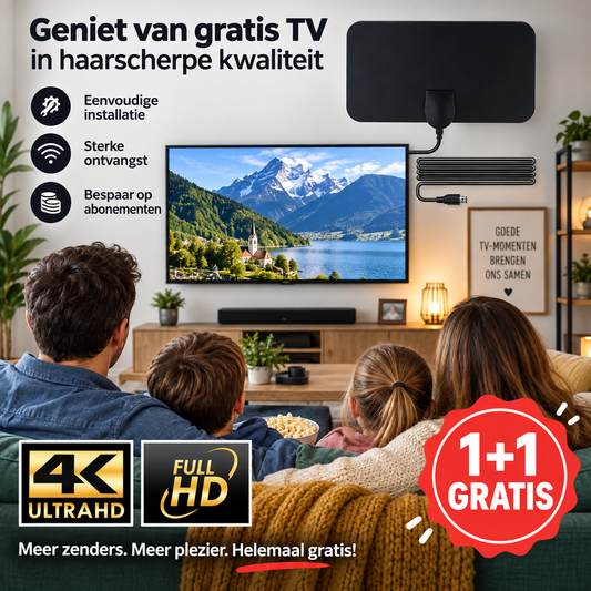 TVDirect™ | Kijk gratis tv zonder maandelijkse abonnementskosten | 1+1 gratis