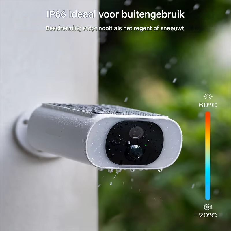 SolarCam™ | Altijd beveiligd, zonder stroom, zonder wifi en zonder kabels