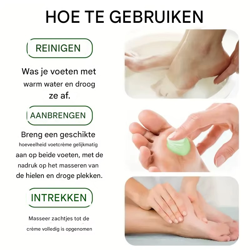 FootRelief™ | Transformeer uw beschadigde voeten in één nacht tot zijdezacht | 1+1 gratis