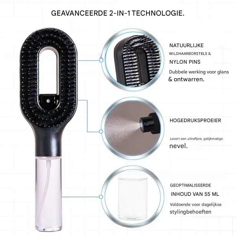 SilkBrush™ Pro | Nooit meer klitten in 5 seconden!
