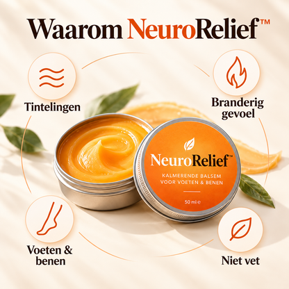 NeuroRelief™ | Pak zenuwpijn, tintelingen &amp; branderige voeten gericht aan | 1+1 gratis