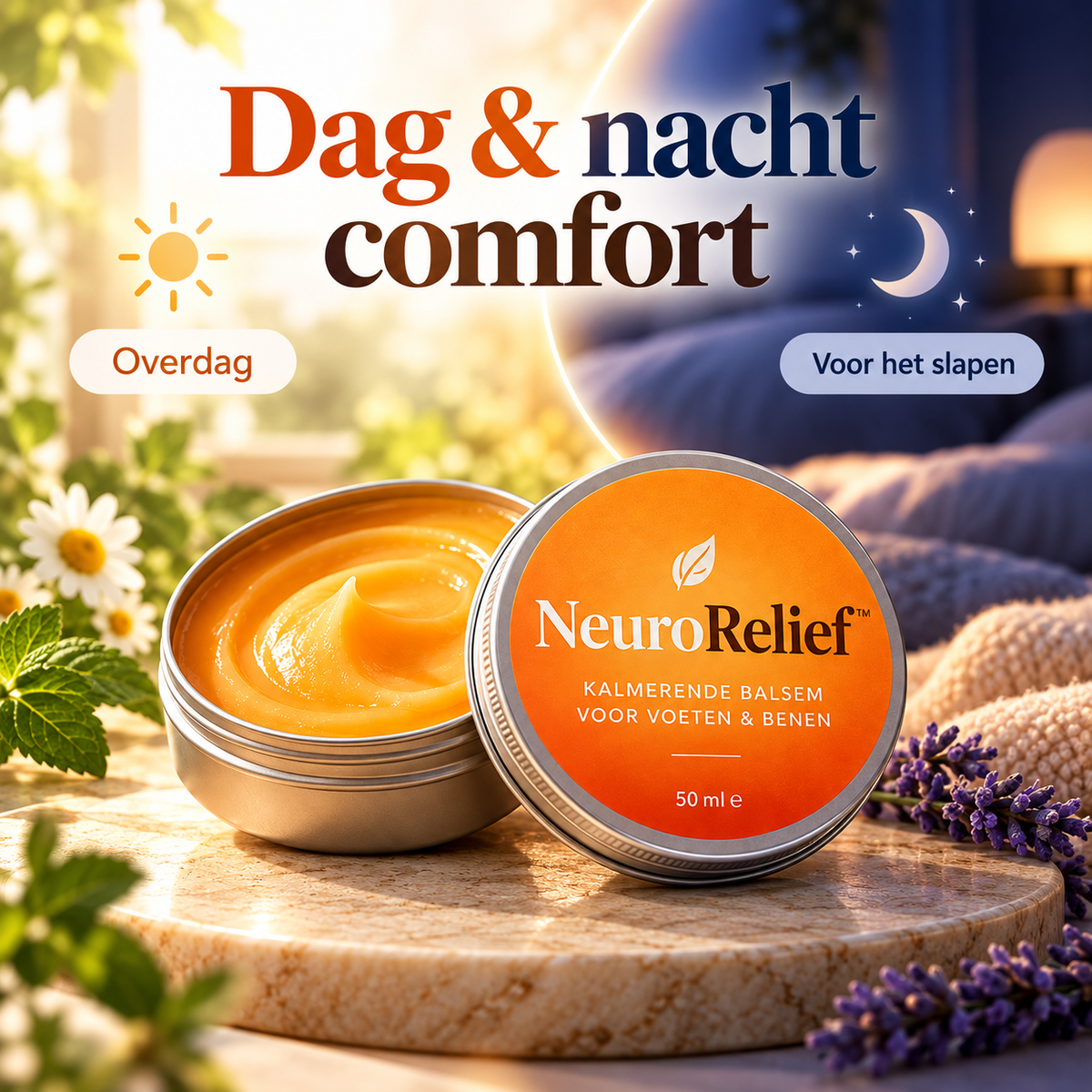 NeuroRelief™ | Pak zenuwpijn, tintelingen &amp; branderige voeten gericht aan | 1+1 gratis
