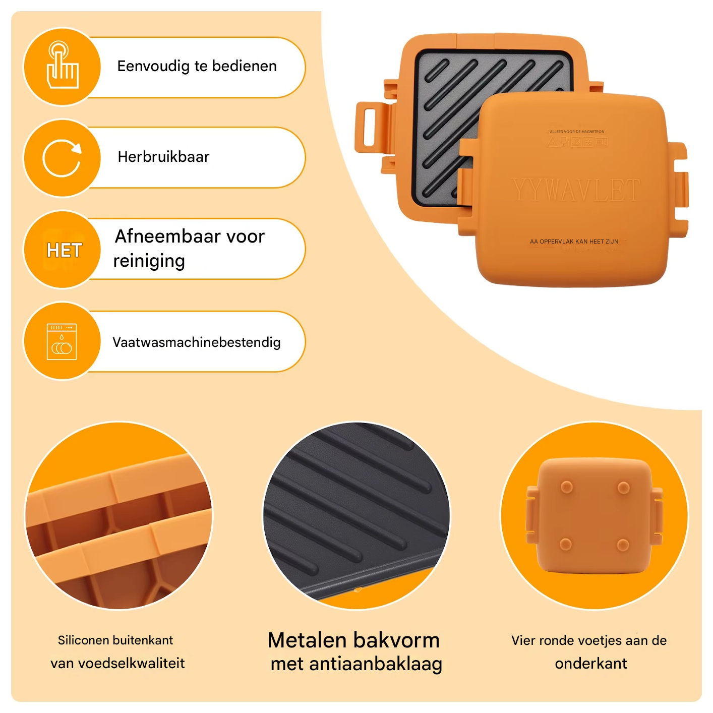 CrispyChef™ | Klaar in 3 minuten, zonder aangekoekte etensresten