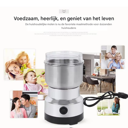 GrindMaster™ | De enige molen met onverwoestbaar RVS, zonder microplastic