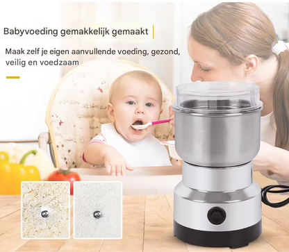 GrindMaster™ | De enige molen met onverwoestbaar RVS, zonder microplastic
