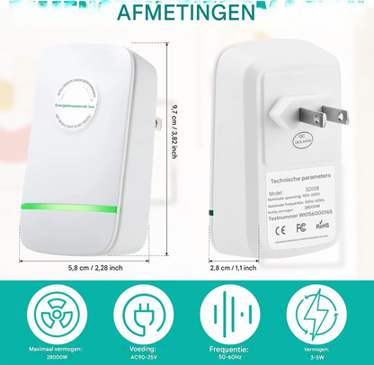 WattWise™ | Plug, Play & Bespaar: Direct resultaat | 1+1 GRATIS