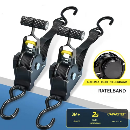 TitanGrip Pro™ | De enige spanband die nooit in de knoop raakt