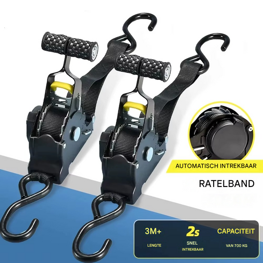 TitanGrip Pro™ | De enige spanband die nooit in de knoop raakt