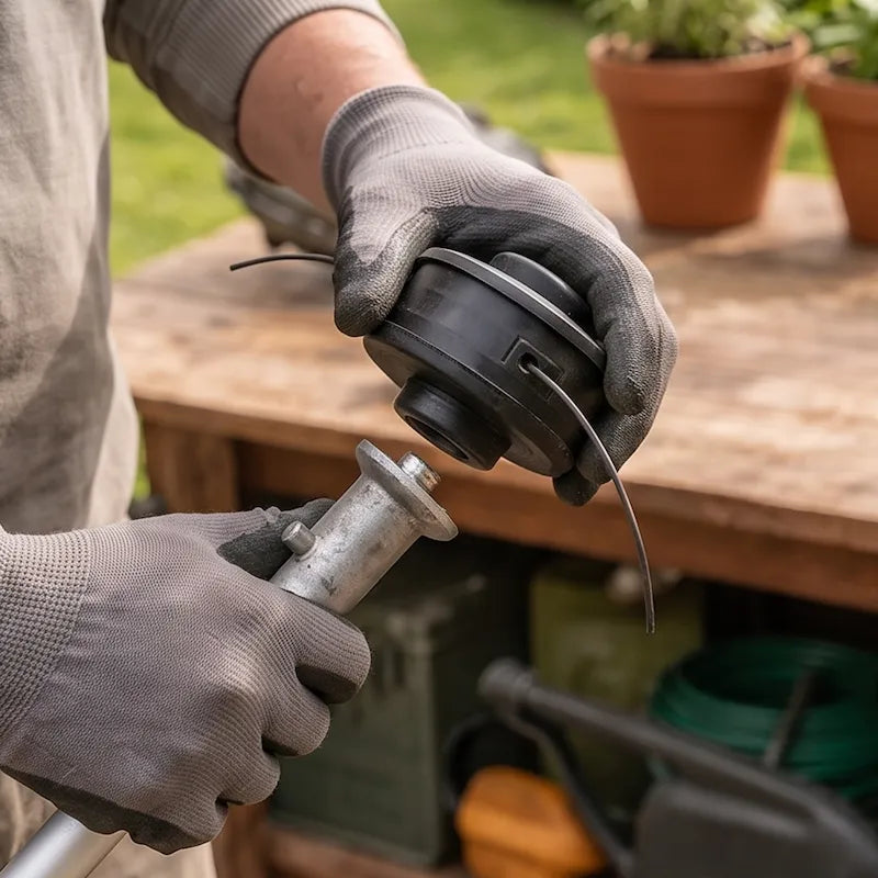 SteelTrim™ | Maai hardnekkig onkruid weg zonder steeds trimdraad te vervangen