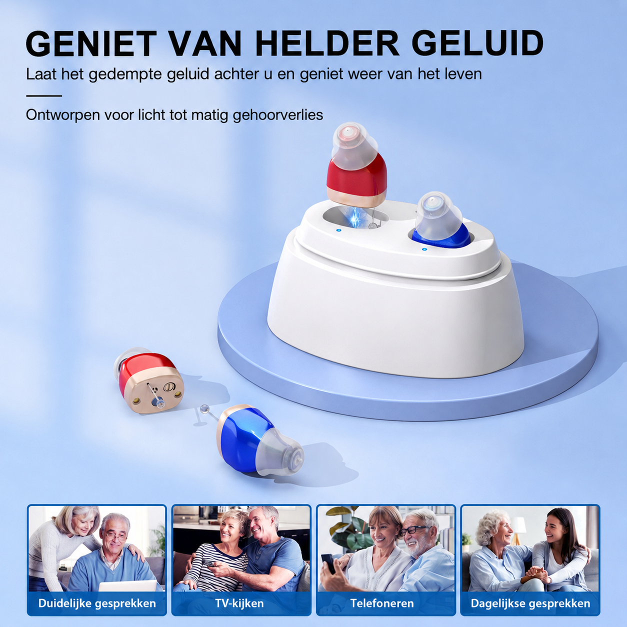 ClearTone™ | Hoor gesprekken weer helder zonder gedoe