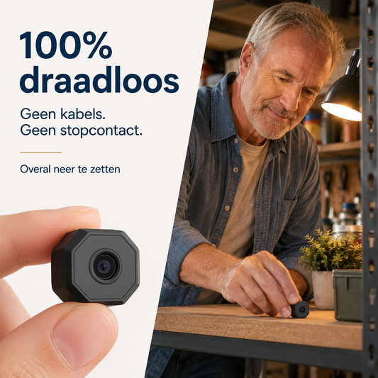 MiniCam™ – Houdt Dag En Nacht Uw Woning En Spullen In De Gaten