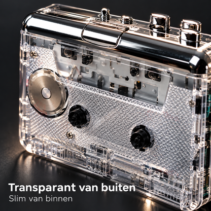 TapeSaver™ | Luister uw oude cassettes opnieuw & bewaar ze digitaal