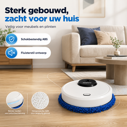 Moppy™ 5in1 slimme huishoudrobot | Nooit meer zelf de vloer schoonmaken!