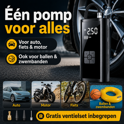 AirPump™ | Bespaar direct op brandstof en luchtkosten