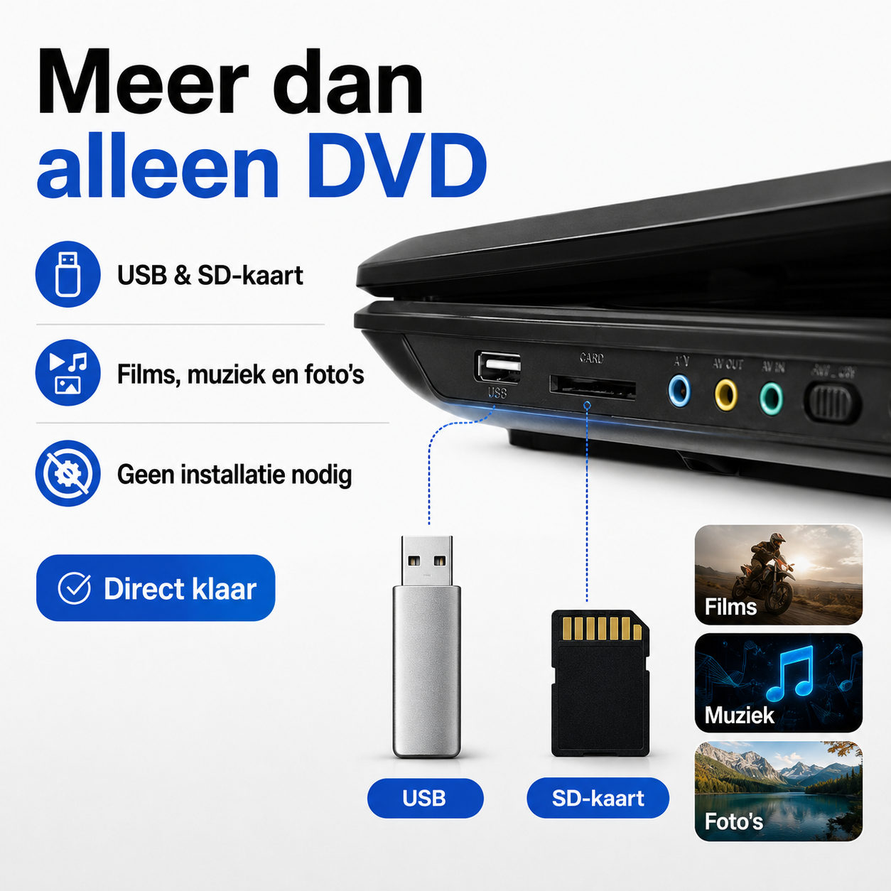 CineGo™ – Geen internet of stroom nodig: altijd en overal films kijken
