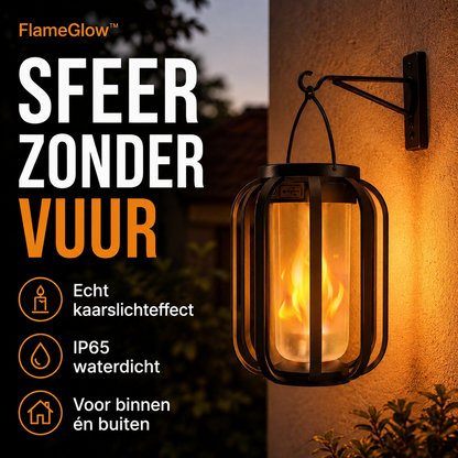FlameGlow | Altijd licht, zelfs zonder stopcontact of zon