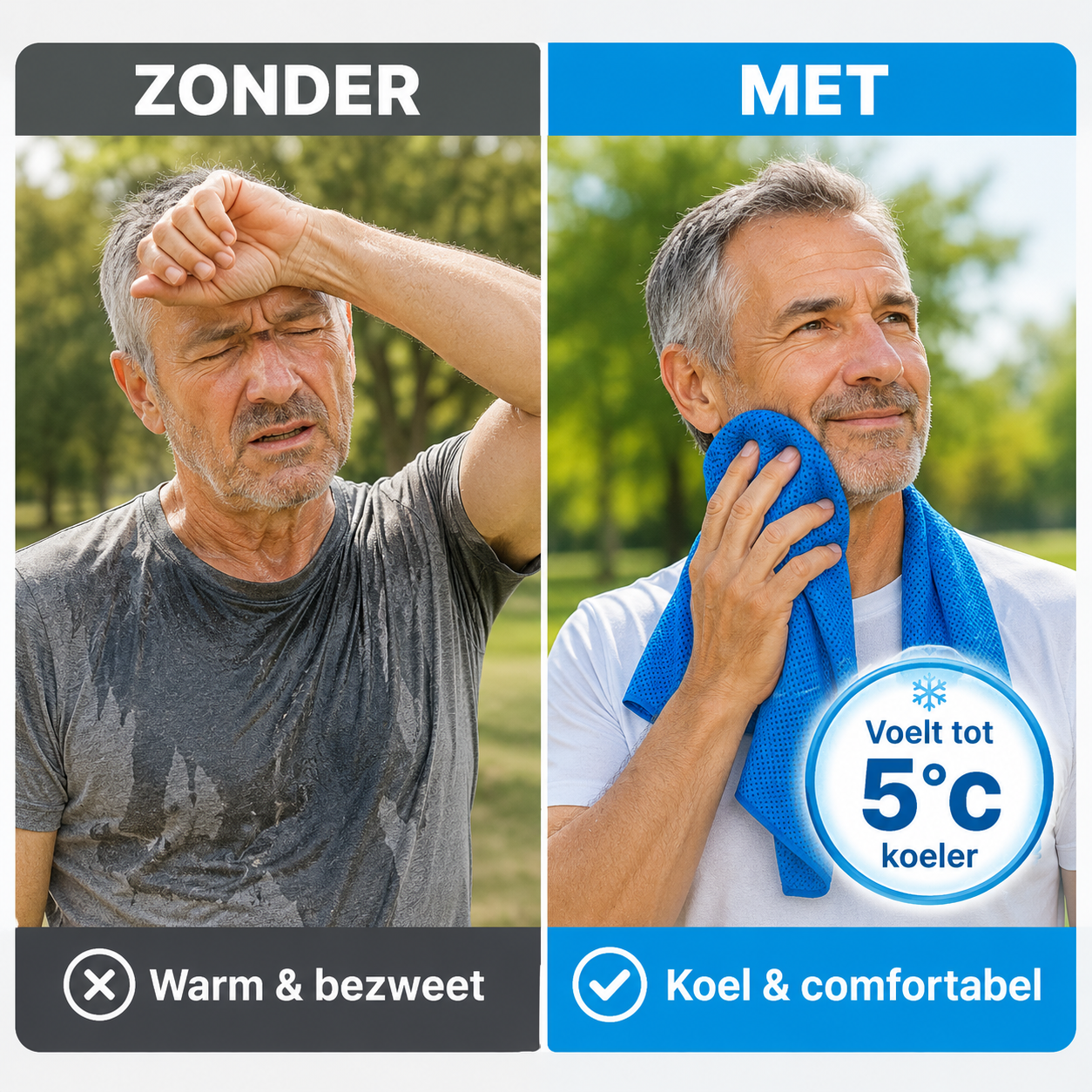 ArcticWave™ koelhanddoek | Geniet Direct Van Intense Verkoeling En Frisheid | 1+1 gratis