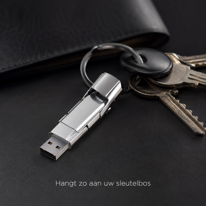 Geheugenstick voor telefoon, tablet, computer en laptop