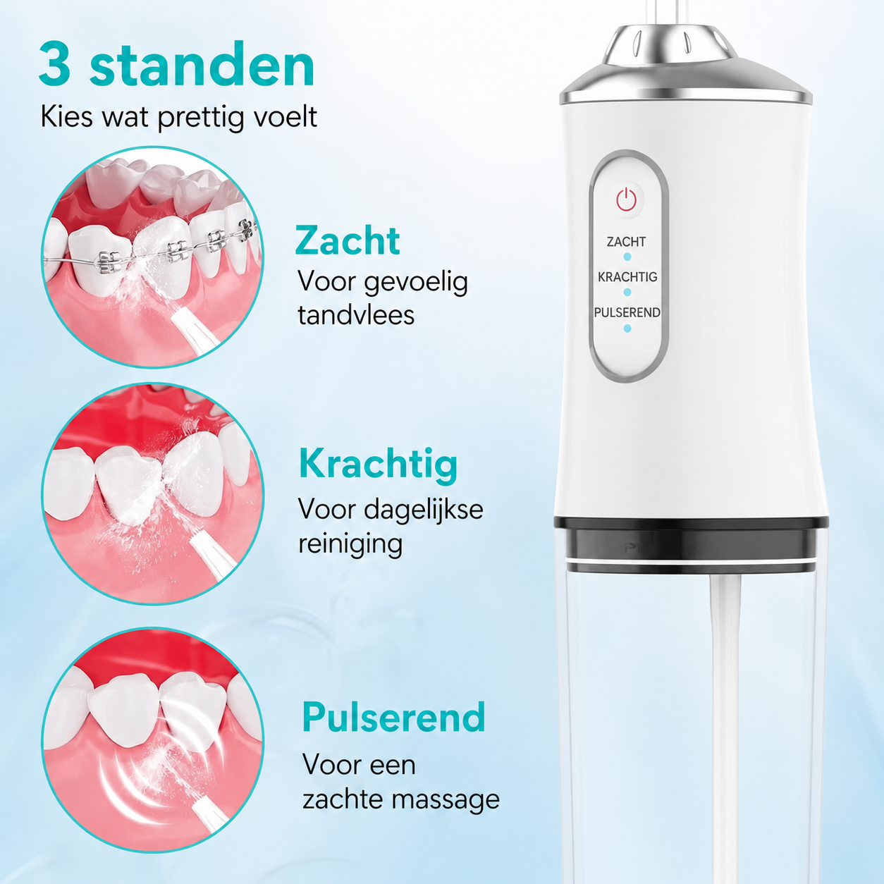 AquaDent™ | Frisse adem en schoon gebit in slechts 60 seconden