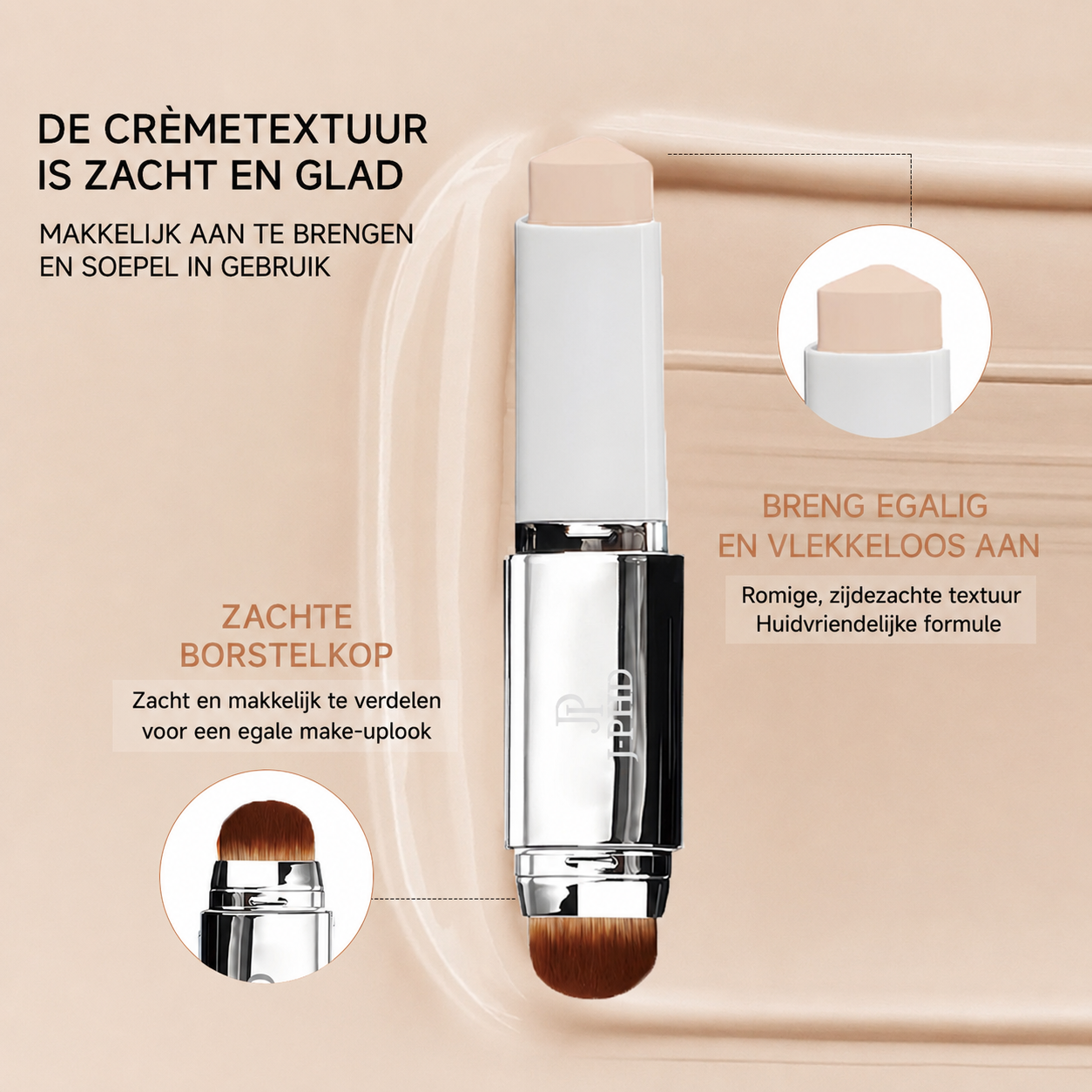 LumiBlend™ Anti-Aging Foundation Stick | Vervaagt Pigmentvlekken en Fijne Lijntjes | 1+2 GRATIS