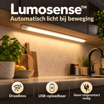 Lumosense™ | Overal automatisch licht zonder boren, kabels of stopcontact | 1+1 gratis