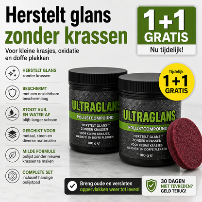 GlossRestore™ | Verwijdert krassen en doffe plekken direct  | 1+1 gratis
