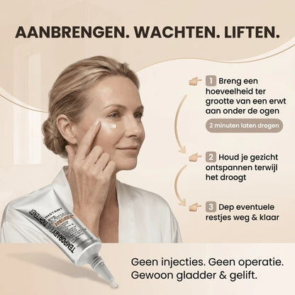 EyeLift™ | Laat wallen verdwijnen & strijk rimpeltjes glad in enkele minuten | 1+1 gratis