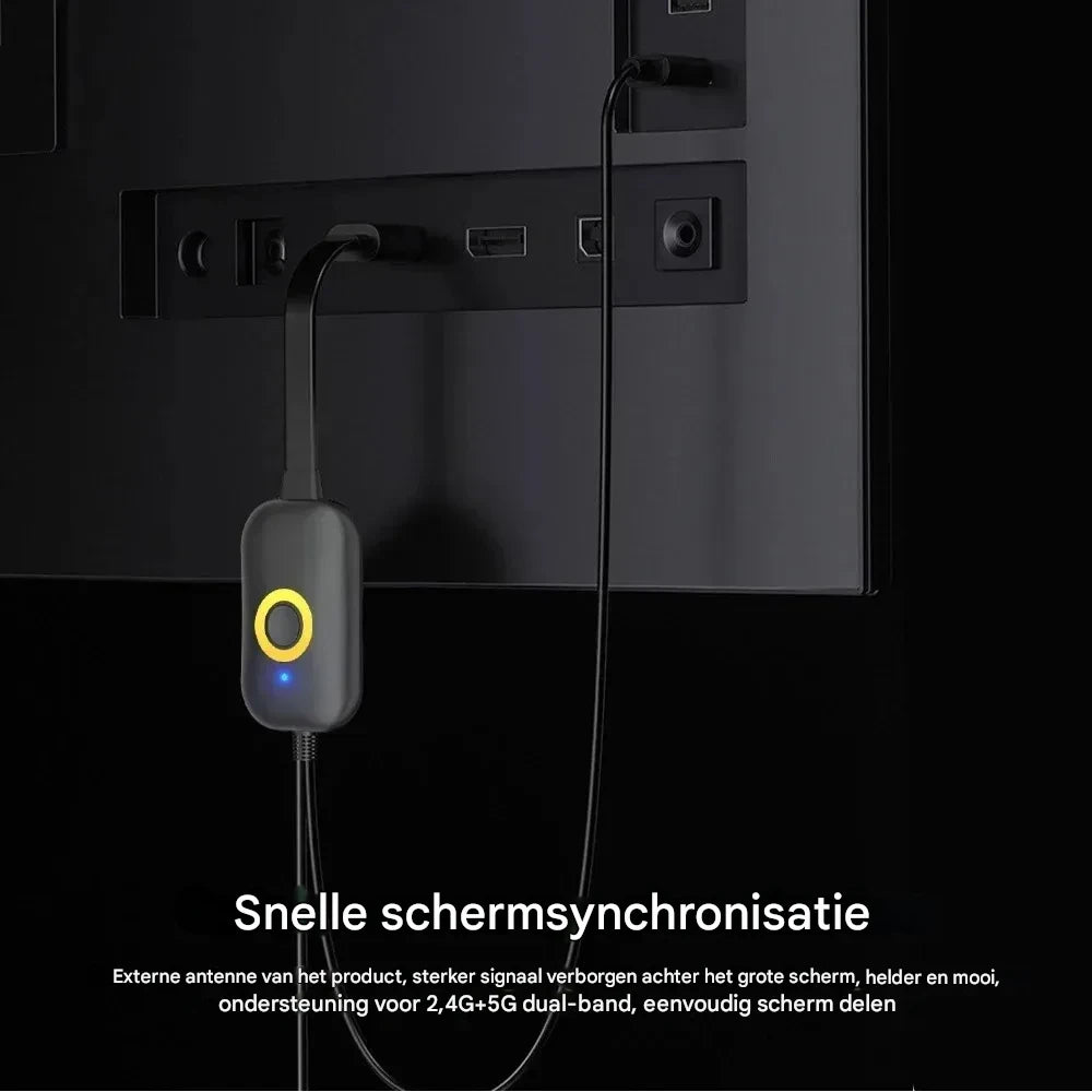 StreamLink™ | Stream alles direct op groot scherm, zonder wifi