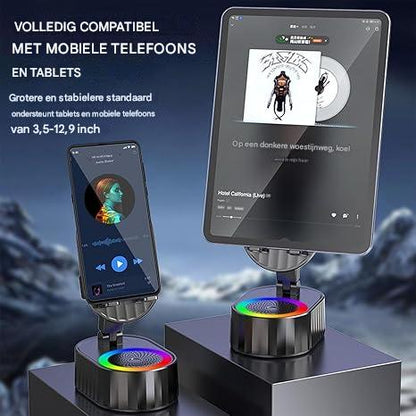 LumiDock™ | Geniet van krachtig geluid zonder wifi of bluetooth