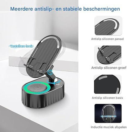 LumiDock™ | Geniet van krachtig geluid zonder wifi of bluetooth