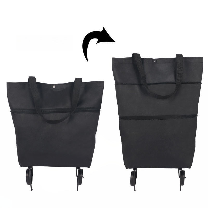 EasyCarry™ – Nooit Meer Tillen: Rol Je Boodschappen Moeiteloos Mee