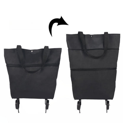 EasyCarry™ – Nooit Meer Tillen: Rol Je Boodschappen Moeiteloos Mee