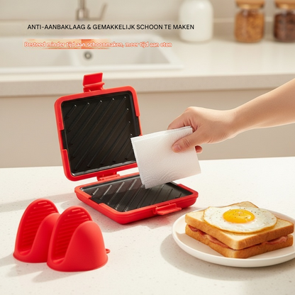 CrispyChef™ | Klaar in 3 minuten, zonder aangekoekte etensresten