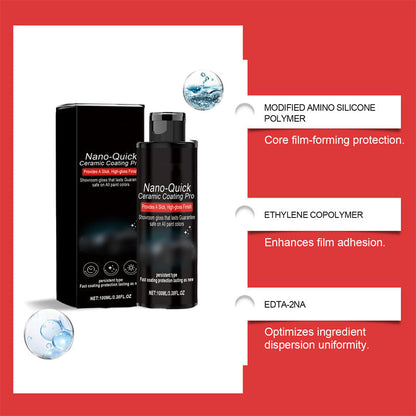 🚗 BE PERKTE TIJD! 50% KORTING! 💥Uw auto glanzend in minder dan 5 minuten – Nanokeramische Hoogglans Detailing Spray | Waterafstotend & Krasbestendig 🚗✨