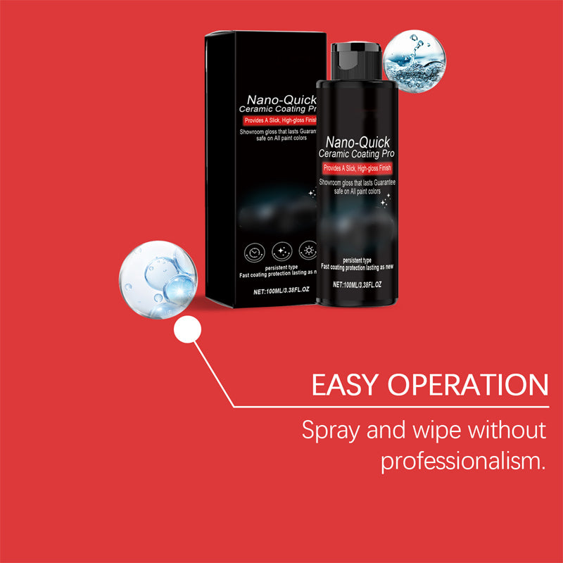 🚗 BE PERKTE TIJD! 50% KORTING! 💥Uw auto glanzend in minder dan 5 minuten – Nanokeramische Hoogglans Detailing Spray | Waterafstotend & Krasbestendig 🚗✨