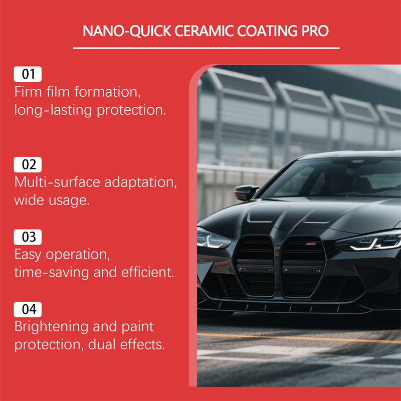 🚗 BE PERKTE TIJD! 50% KORTING! 💥Uw auto glanzend in minder dan 5 minuten – Nanokeramische Hoogglans Detailing Spray | Waterafstotend & Krasbestendig 🚗✨