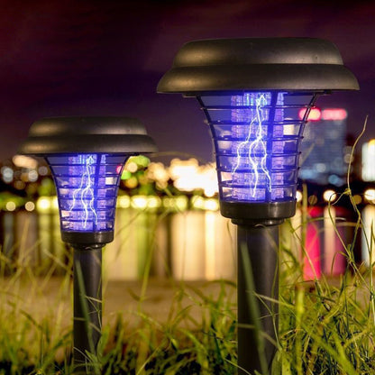 SolarZap Pro™ | Slimme muggenbestrijding en sfeerverlichting op zonne-energie | 1+1 gratis
