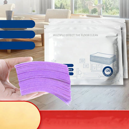 FloorGlow™ wateroplosbare doekjes 120x  | Reken Direct Af Met Vet, Vlekken en Strepen