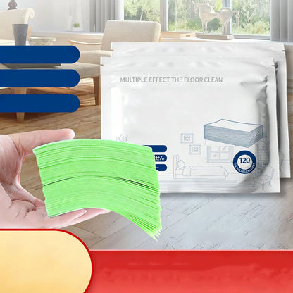 FloorGlow™ wateroplosbare doekjes 120x  | Reken Direct Af Met Vet, Vlekken en Strepen