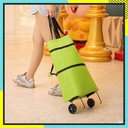 EasyCarry™ – Nooit Meer Tillen: Rol Je Boodschappen Moeiteloos Mee
