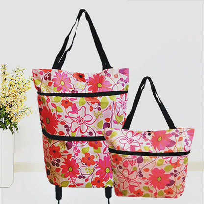 EasyCarry™ – Nooit Meer Tillen: Rol Je Boodschappen Moeiteloos Mee