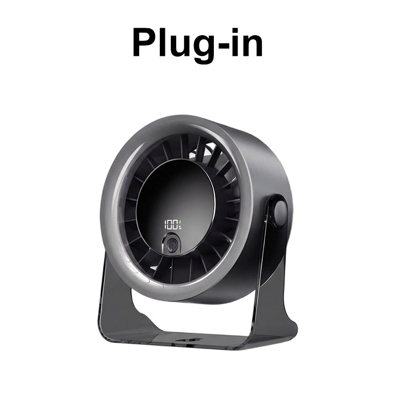 📢📢50% KORTING !! ❄️ HOGE-SNELHEID BUREAUVENTILATOR MET TEC KOELING — Directe Thermoelektrische Koeling | Instelbare Snelheden | Draagbaar Ontwerp 🌬️